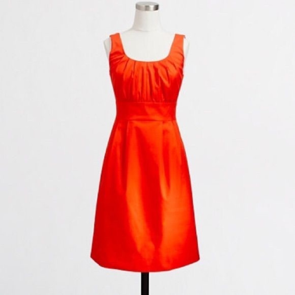 J. Crew Orange Dress for Fall